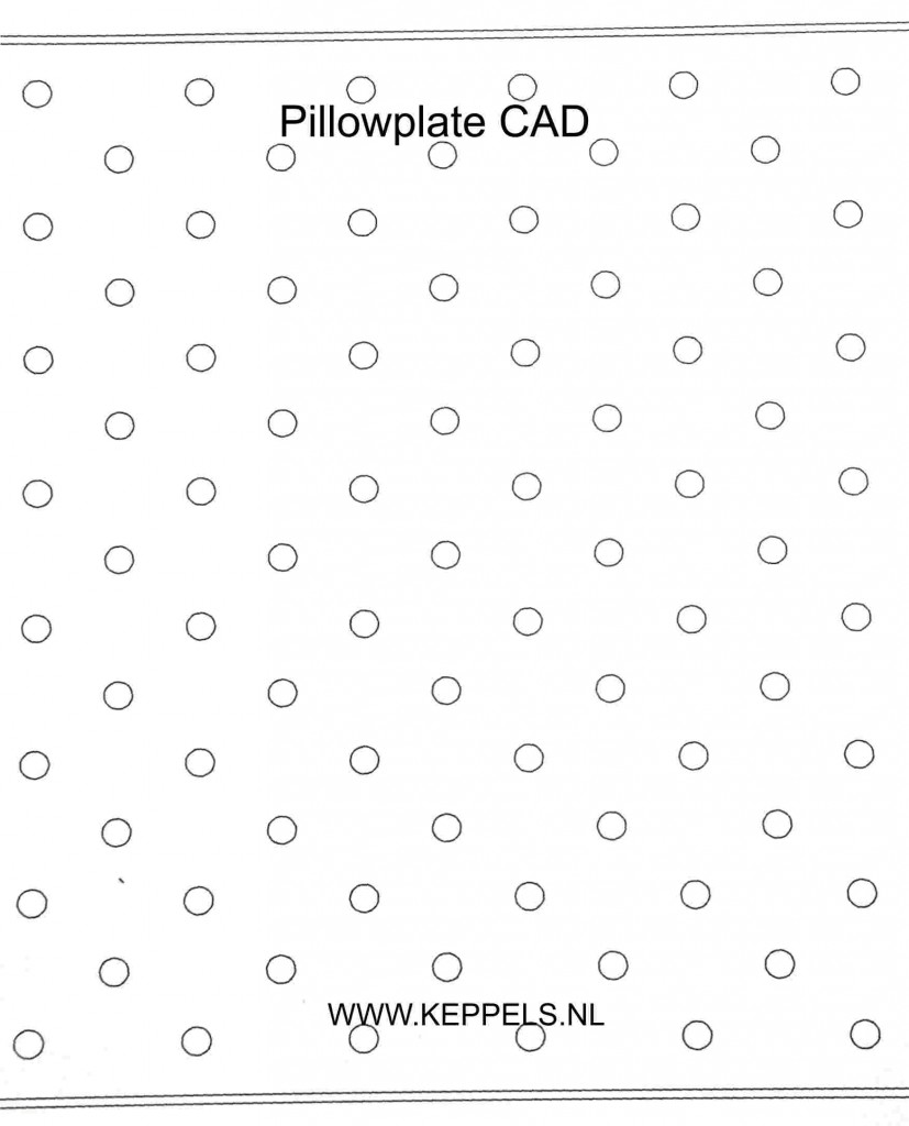 pillowplate cad drawing